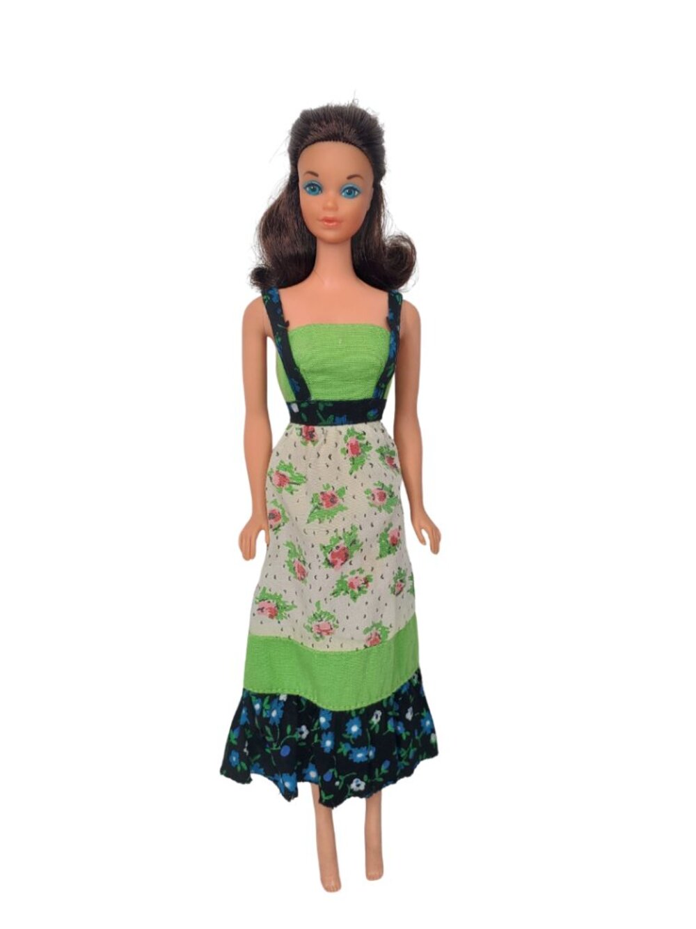 Vintage 1970s Barbie - 1973 Busy Steffie Head, Original Dress, 1966 Taiwan Body